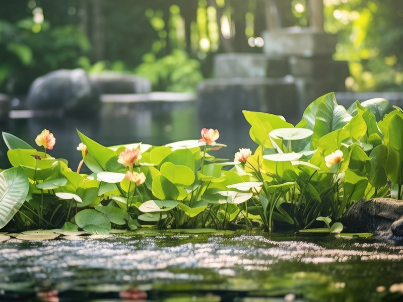 湖畔で憩う 写真2